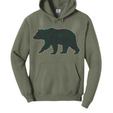 Olive Drab Green Heather - PC78H - FRONT